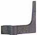 Sear, left, wax cast steel, as cast, temper after fitting